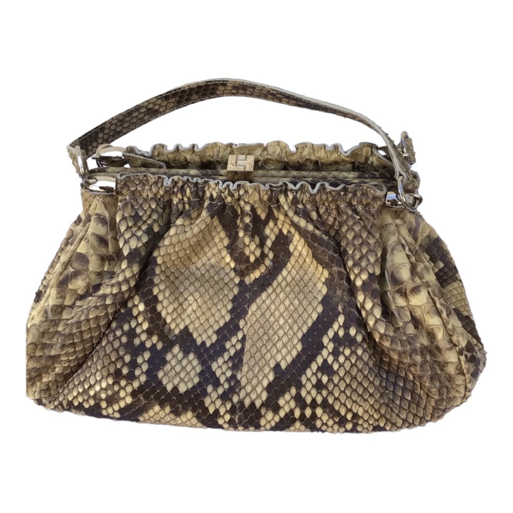 Snakeskin leather Lamberston Women's Bag